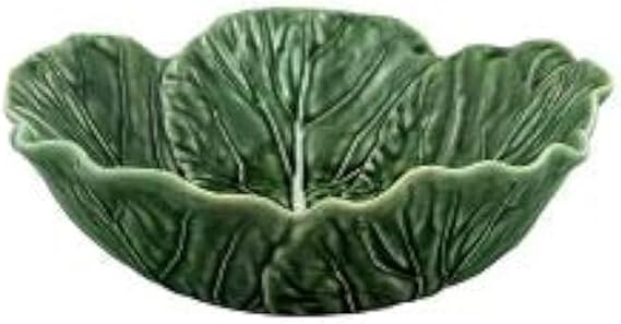 Bordallo Pinheiro Cabbage Bowl 27 Oz Individual Salad Bowl Green, Set of 2 (65025384)