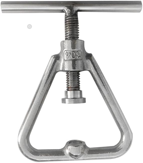 Nut Cracker Black Walnut Cracker Stainless Steel Pecan Nutcracker Tool Heavy Duty for All Nut, Black Walnut, Macadamia, Hazelnut, Almonds, Pecan, Walnuts..