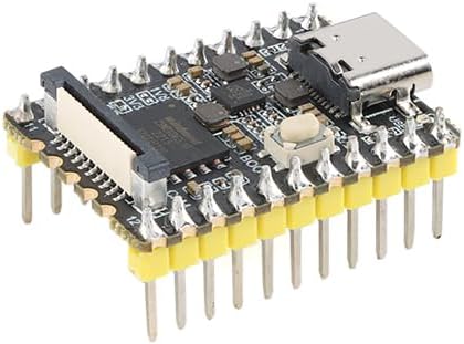 Luckfox Pico Mini B RV1103 Development Board Linux AI Microboard Module Integrated ARM Cortex-A7/RISC-V MCU/NPU/ISP Processor 64MB DDR2 0.5TOPS NPU 128MB Flash with Solder Pin