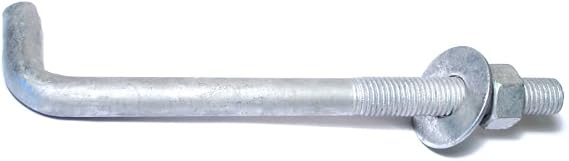 Hard-to-Find Fastener 014973147501 Anchor Bolts, 3/4-Inch x 10-Inch, 10-Piece