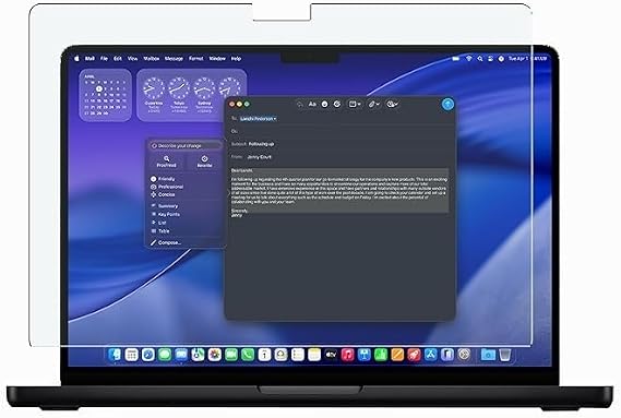 Macbook Pro 14 Inç M4-M5 Tam Uyumlu Esnek 9H Nano Ekran Koruyucu