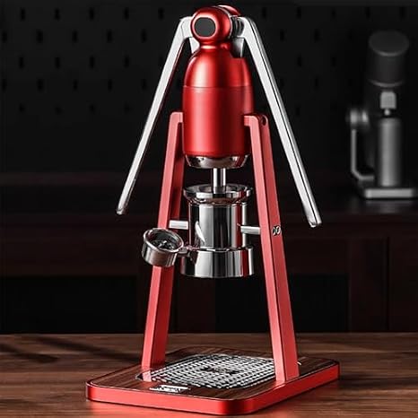 Portable Espresso Maker - Manual Compact Coffee Machine for Home & Outdoor Use, Includes Powder Bowl & Travel Accessories, Ideal for Coffee Lovers