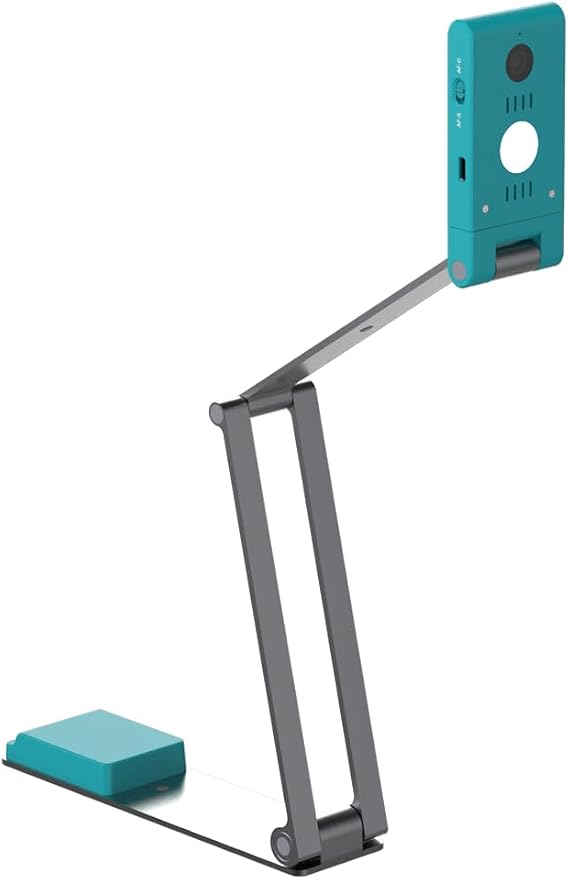 IRIScan Visualizer 7 Webcam Document Camera: 4K UltraHD | 13MP | 4 in 1 | Viewer | A3 Scanner | Portable Scanner | Video Conference | AI Micro Noise Cancellation | Auto Focus | LED | USB | WinMac