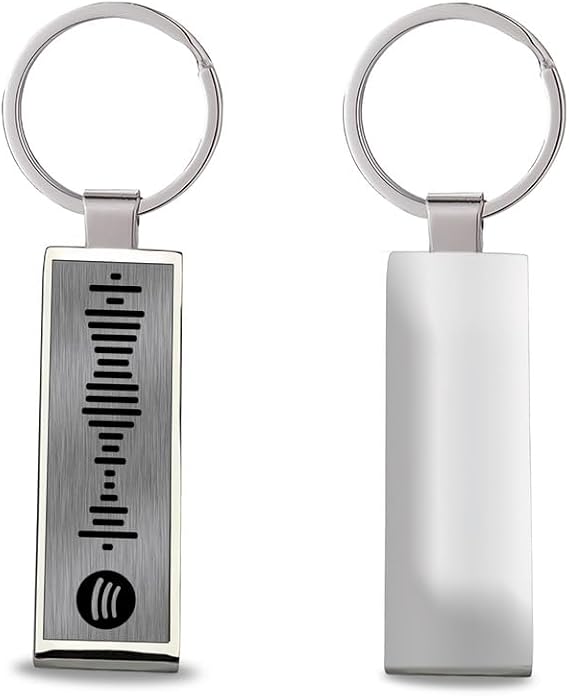 Personalised Spotify Code Scan Keyring