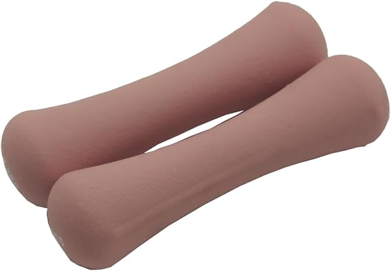 Dumbbells Pair Weight Set Dumbbell Set Hand Weight Women Weights Barbell Weights for Men Ideal for Home Gym Fitness Weight Training Pilates 0.5kg+0.5kg/2.2Pound Born Shaped Neoprene k14a