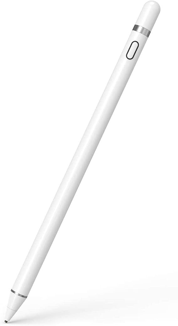 Microsonic Pencil Hassas Stylus Şarj Edilebilir Dokunmatik Çizim Kalemi Beyaz