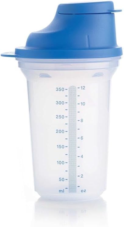 Tupperware Shaker Gıda Hazırlama Ve Karıştırma Kabı Su Mavisi 350 Ml