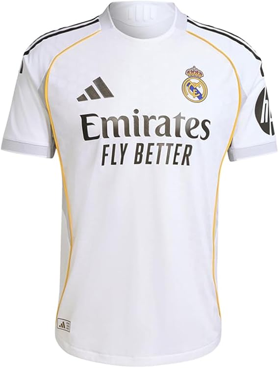 adidas Real Madrid Home Authentic Men's Match Soccer Jersey 25/26