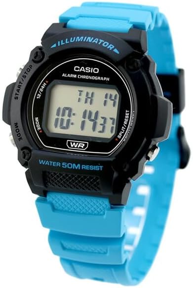 Casio W-219H-2A2V Standard Quartz Men's Wrist Watch