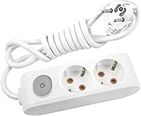 Viko Multi-Let 2li Anahtar-Topraklı Kablo Ç.K 2mt Priz