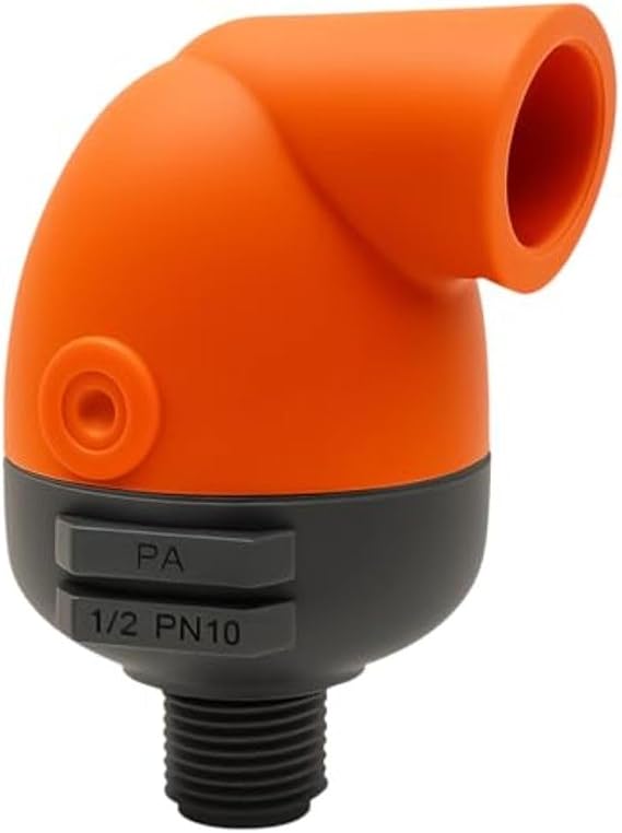 Automatic Air Vent Valve 1/2" NPT Thread, High-Flow Float Air Release For Water Tanks, PA Construction With Anti-Burst Design(3/4 inch)