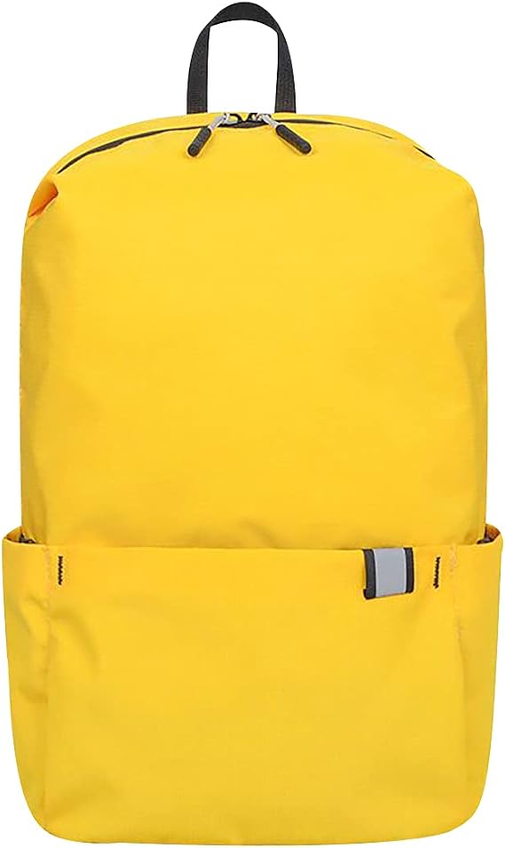 Rucksack Backpack School Backpack For Women Kids School Bag Black School Bag Spacious Backpack Canvas Backpack Childs Backpack Cool Bag Backpack Cute Backpacks For Teen Girls Yellow M