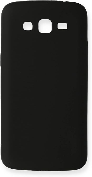 Nevarium Samsung Galaxy Grand 2 Kılıf Yumuşak Dokulu Silikon Premium - Siyah