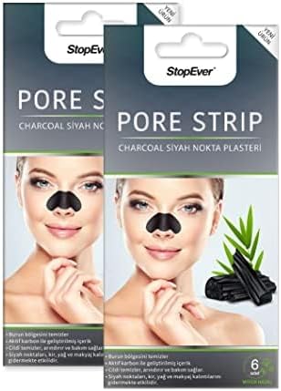 Stopever Charcoral Pore Strip (2 x 6 Adet) ve Clearly Spot Patch Seti