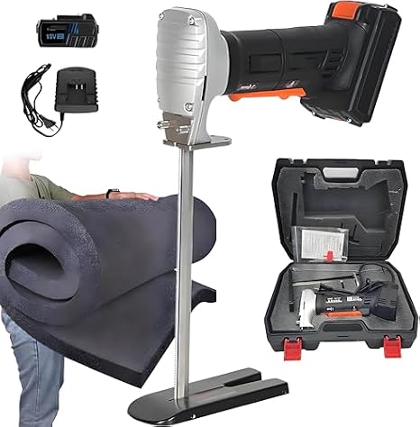 Electric Foam Cutting Reciprocating Saw Machine - Professional Handheld Sponge Cutter for Precision Foam Rubber Cutting