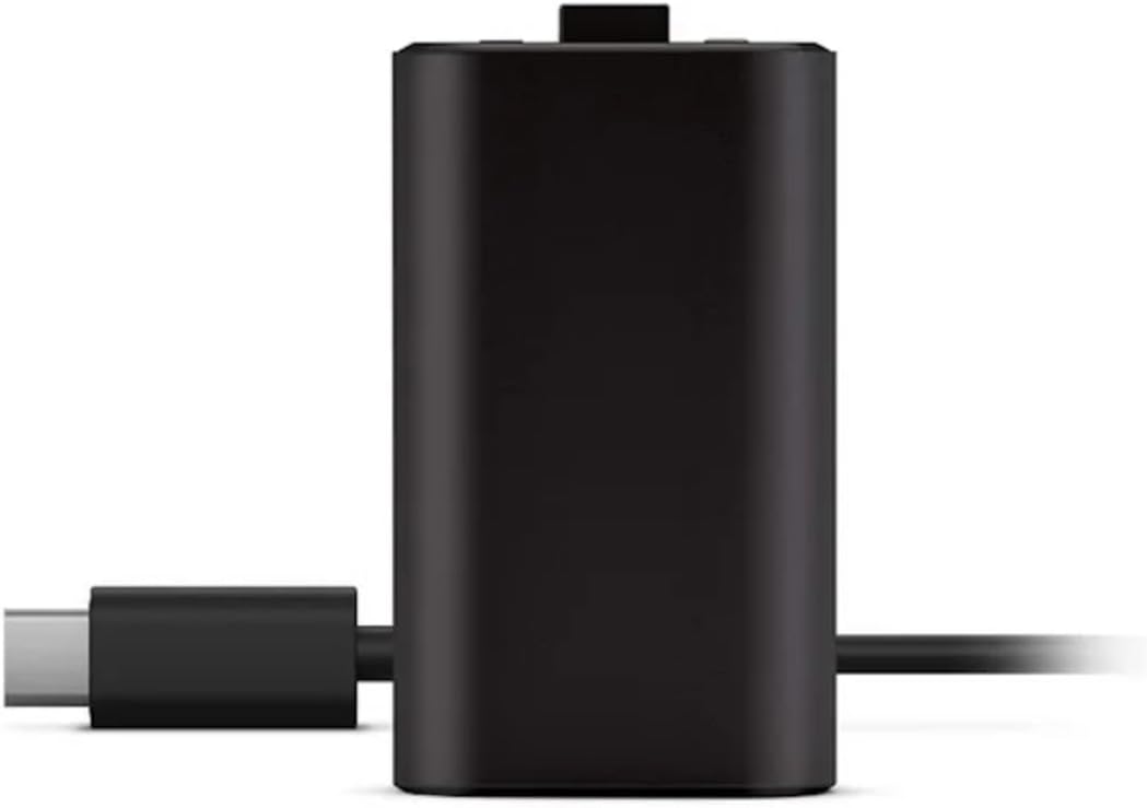 DOBE FOMIS ELECTRONICS Xbox Series X ve Xbox Series S ile Uyumlu 1400mAh Şarj Edilebilir Pil ve USB-C Şarj Kablosu, Siyah