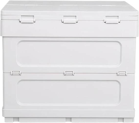 Camping Folding Storage Box Lightweight Portable Folding,white