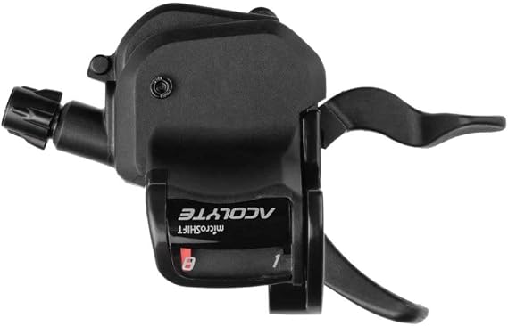 Microshift Acolyte Right Shifter - 8-Speed Black, 8-Speed | bike-shifters-and-parts