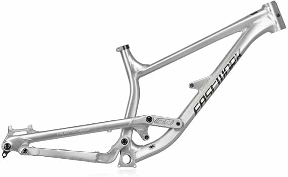 27.5er DH Full Suspension Mountain Bike Boost Frame 12*148mm Through Axle Aluminum Alloy Disc Brake Frame for Travel 200mm, 250*75mm Rear Shock Absorber