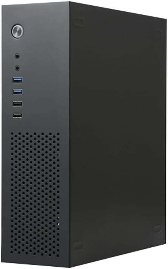 Computer Case SKTC A10 Desktop HTPC Computer Case for MATX 24X24 Motherboard Small 1U 7.3L