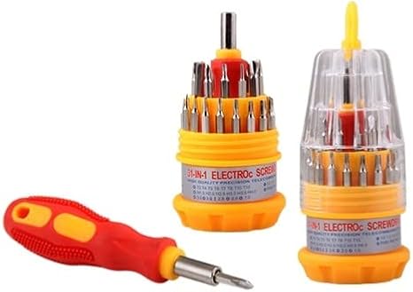 A1 Tornavida Bits Uç Seti 31 Parça, Elektronik Telefon Tamir Tornavida Takımı Yumurta Şeklinde