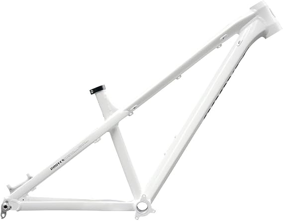 Dirt Jump Bike Frame 26er 27.5er Am Hardtail Mountain Bike Frame 16'' Disc Brake Boost 12x148mm Thru Axle Aluminum Alloy with Headset Seatpost Clamp