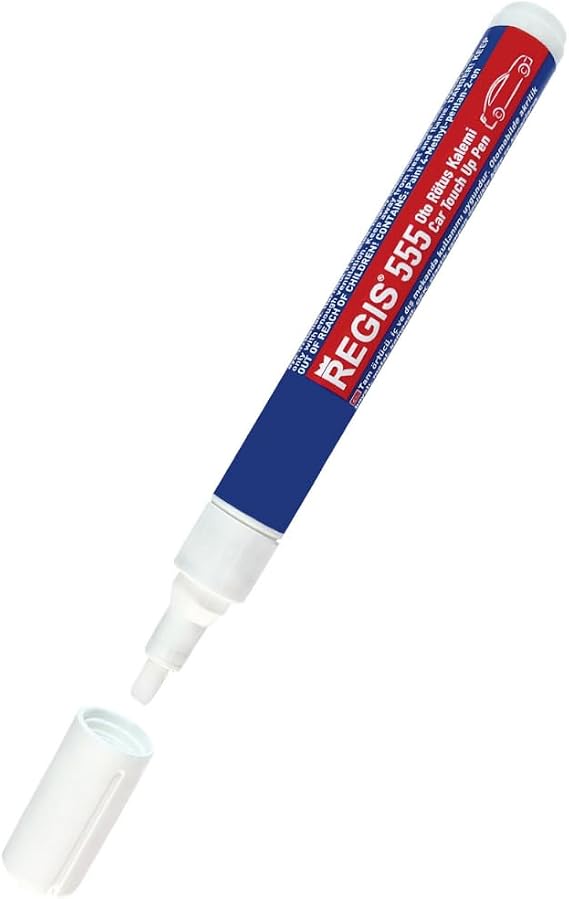 Tam Örtücü Rötüş Kalemleri,9 ml, Çizik Giderici ve Araç Yenileyici (LB9A Şeker Beyaz)