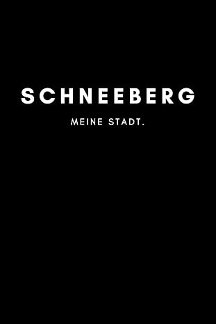 Schneeberg: Notizbuch, Notizblock, Notebook | 120 freie Seiten mit Rahmen, DIN A5 (6x9 Zoll) | Notizen, Termine, Ideen, Skizzen, Planer, Tagebuch, ... | Deine Stadt, Dorf, Region, Liebe und Heimat