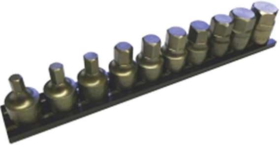 Vim Tools VIMIMPACT-VM6 Half Cut Stubby Metric Hex Set - 3/8" Sq. Dr