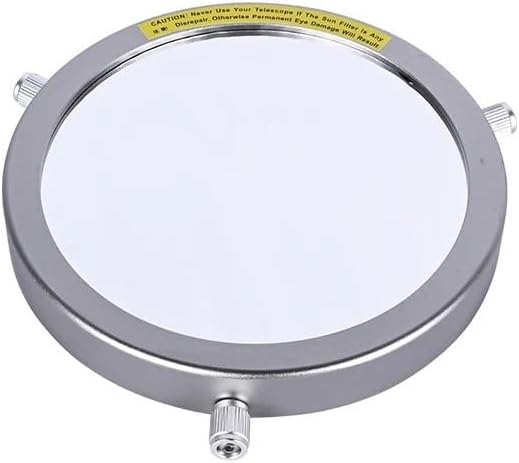 Telescope accessories set fixed diameter 50mm to 225mm aluminum alloy solar film 5.0 lens telescope camera (Color : 150-172MM)