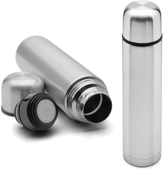 Vacuum Flask 750ML | Stainless Steel Insulated Water Bottle | Double Wall Thermal Flask for Hot & Cold Drinks | Leakproof Reusable Drink Bottle for Travel Office Gym School Hiking Picnic & Camping