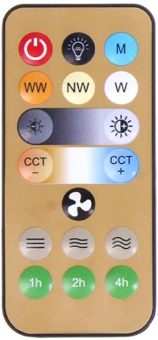 Wireless Switchs 3 Speed 4hour Timing Remote Control Replacement For E27 Ceiling Fan Light Small Fan Remote Control