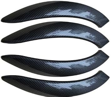 Car Interior Inner Door Armrest Handle Cover Trim For BMW 3 4 Series F30 F31 2013-2017 GT F34 2014-2017 F36 2015-17(4 pieces) (Carbon Fiber)