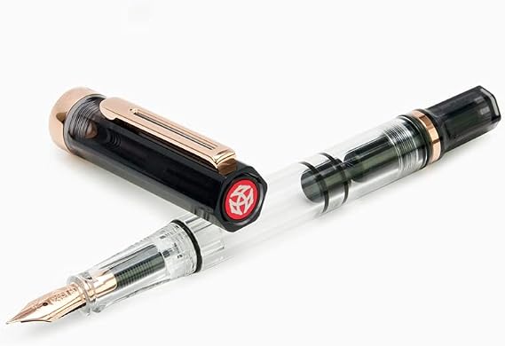 Twisbee Eco Fountain Pen ECO TW02000 Smoke Rose Gold