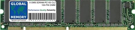 512MB PC100 100MHz 168-PIN SDRAM DIMM MEMORY RAM COMPATIBLE WITH IMAC G3 & POWERMAC G4