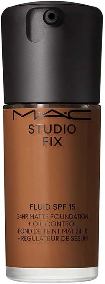 MAC Studio Fix Fluid SPF15 24HR Matte Foundation + Oil Control No. NC55 (30 ml)