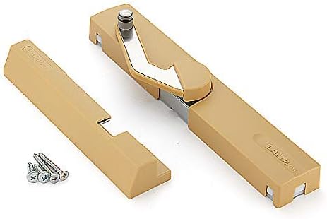 Sugatsune Industrial Door Fittings LAMP Lapcon Door Damper Surface Mount LDD-S-LLBR Light Brown for Left Hinge