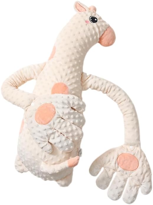 Gentle Pat-Pat Tapping, Surprise Prevention Cover, 3-Level Vibration Adjustment, Animal-Shaped Sleep Pillow, Night Crying Countermeasure, Post-Bath Care, Promotes Gas Release, For Birth Celebration