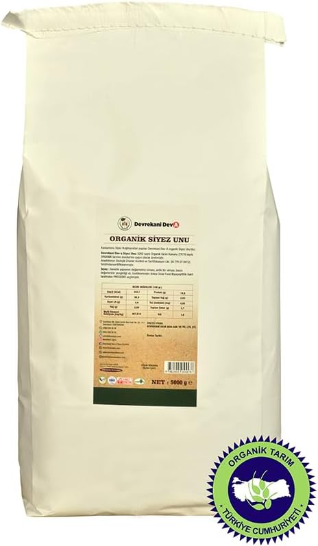 Devrekani Deva Gıda Kastamonu Organik Sertifikalı Siyez Unu 5 kg