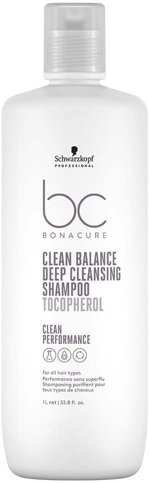 Schwarzkopf Bonacure Clean Balance Deep Cleansing Shampoo 1000ml