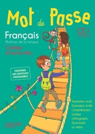 MOT DE PASSE FRAN?AIS CE1 EJERCICIOS: Cahier d'activités (HACHETTE)