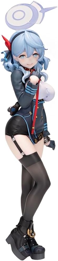 Zhongkaihua Blue Archive Anime Figurine Collectibles Amau Ako Cute Anime Girl Figure Standing Statuette Desktop Ornaments PVC Model 24cm