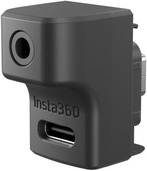 Audio Adapter Horizontal for Twaxl Insta360 Ace Pro2/Ace Pro/Ace Audio Head