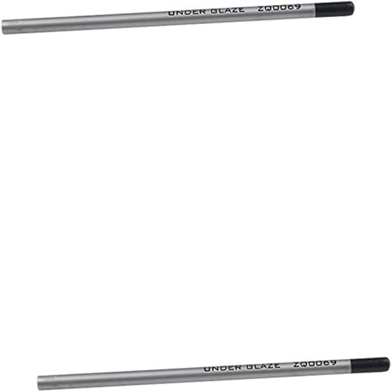 2X Black Underglaze Pencils, Underglaze Pencils for Pottery,Underglaze Pencil Underglaze Pencil for Pottery