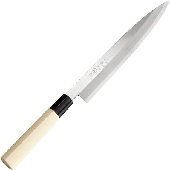 Kai Corporation AK5207 Sashimi Knife, Seki Sonroku, Ginsu, Genuine Steel, 8.3 inches 210 mm, Made in Japan