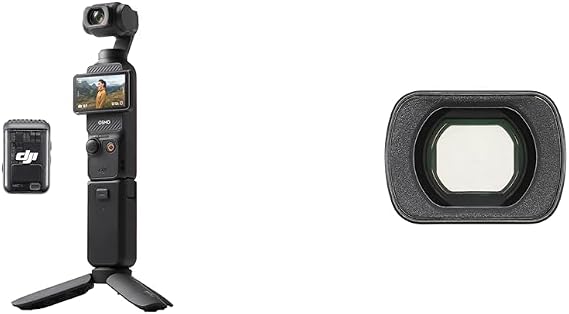 DJI Action Camera Osmo Pocket 3 Creator Combo + Wide Angle Lens