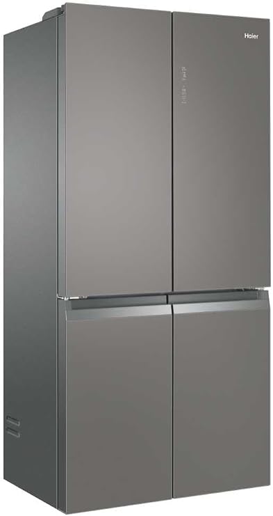 Haier Cube 90 Series 3 HTF-540DGG7 – Fridge 4 Doors, Holiday Function, Wine Rack, Inverter Motor, My Zone Drawer, Humidity Zone Drawer, Total No Frost, 90 cm, Capacity 528L, Stainless Steel [Energy Class F]