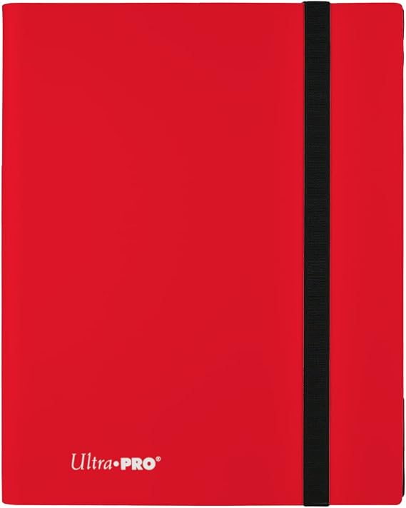 Ultra Pro - Eclipse 9-Pocket Pro-Binder - Apple Red