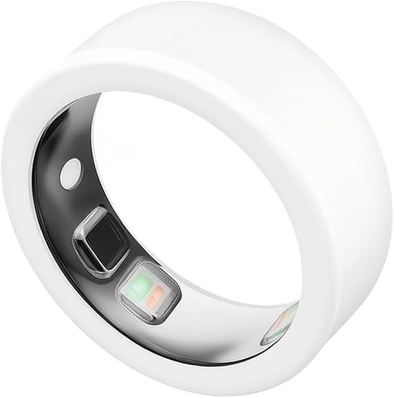 Lightweight Silicone Case For Oura Ring 5, Anti-Scratch Soft Cover Sleeve With Snug Fit, Daily & Fitness Protection, Clear Colored Shell For Daily Wear(Transparent L)
