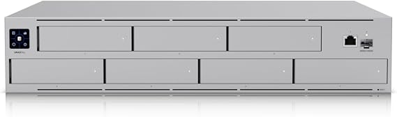 Ubiquiti UNAS-Pro 2U Rack-Mount Metal NAS with 7x 2.5/3.5" HDD/SSD Bays and 10Gbps Performance